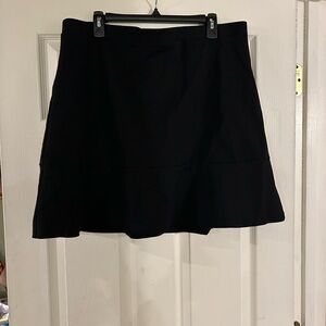 LOFT Elegant Black Mini Skirt